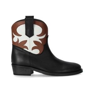 Via Roma 15 Malibu Santa Monica Tricolor Texan Bootie - NWT